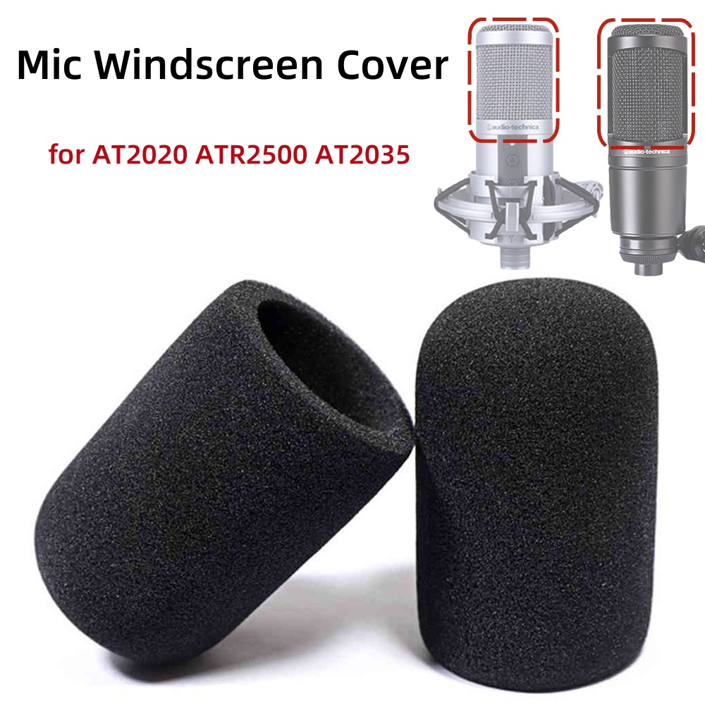 Ribbon Microphone - 2 STKS AT2020 Microfoon Voorruit, Microfoon