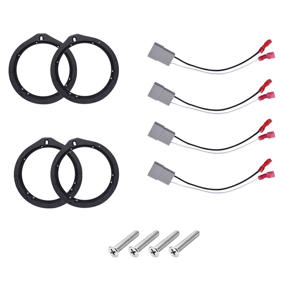 Audio Jumper Wire - 2 paar 6.5 inch Autodeur Luidspreker