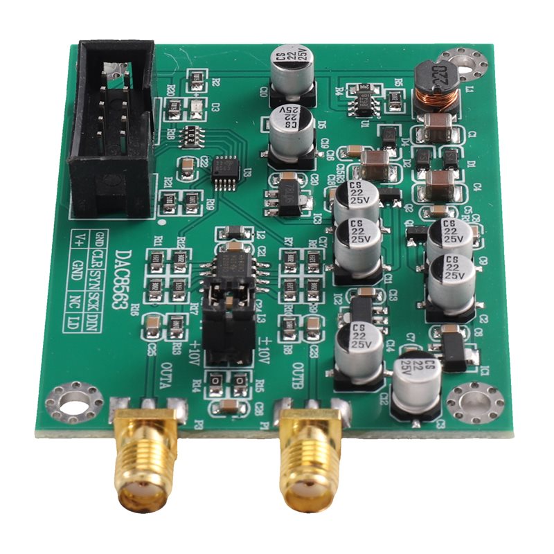 Dac Board - A02F – Voor DAC-module DAC8563, 16-bits