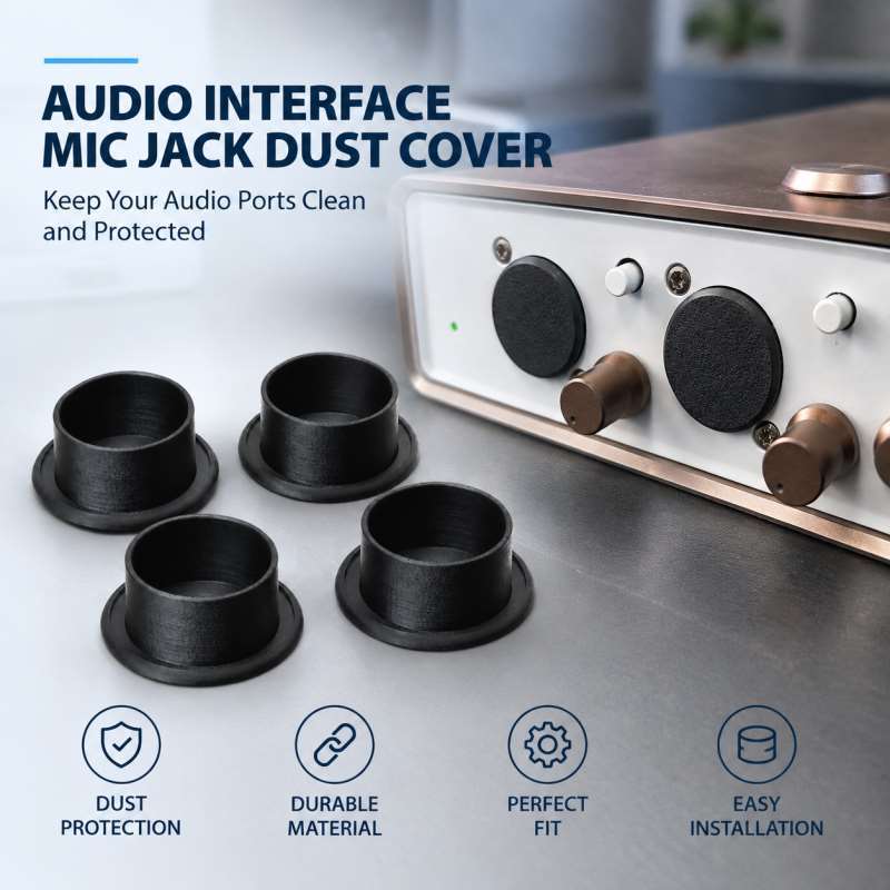 Audio Interface - Audio-interface microfoonpoort stofkap geluidskaart microfoonpoort beschermkap