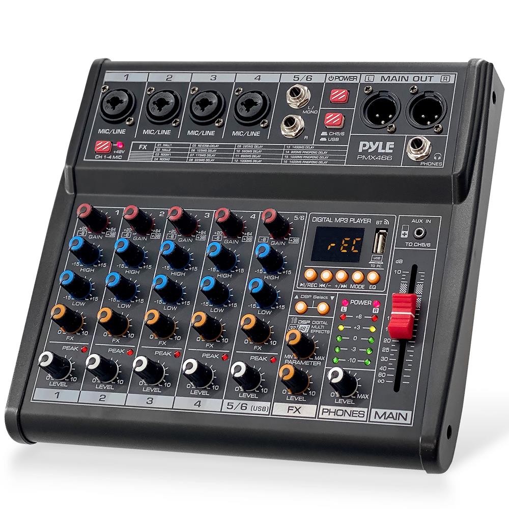 Audio Interface - Compacte audiomixer, professionele audio-interface
