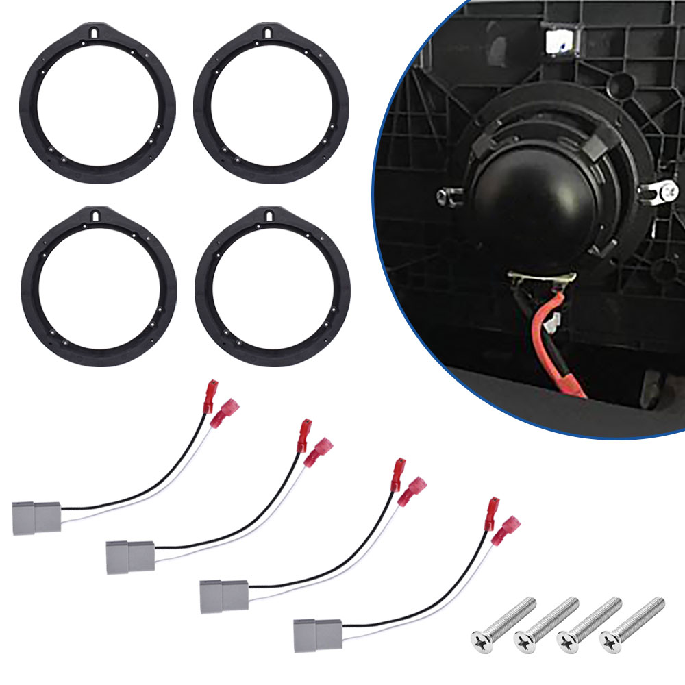 2 paar 6.5 inch Autodeur Luids - Audio Jumper Wire recensie en prijs