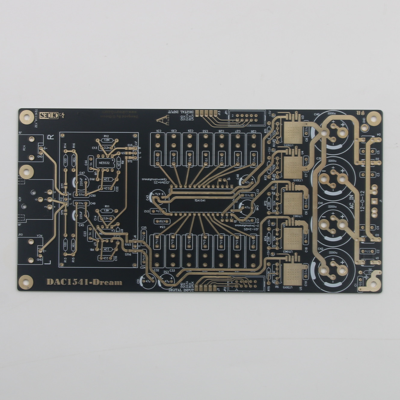 HiFi 1PC TDA1541 Stereo Audio  - Dac Board recensie en prijs