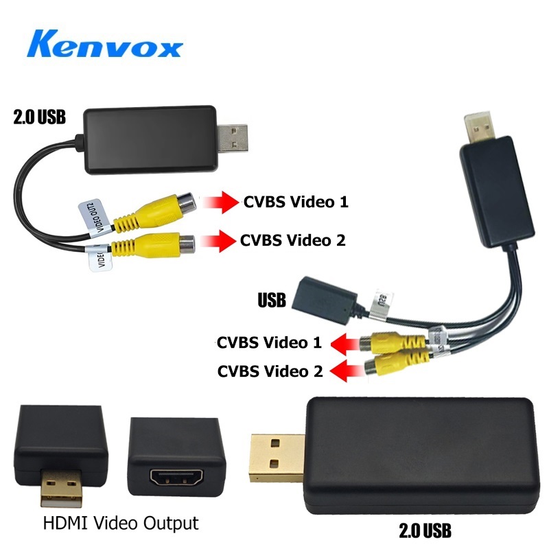 Kenvox Android USB Video-uitga - Audio Cable Rca recensie en prijs