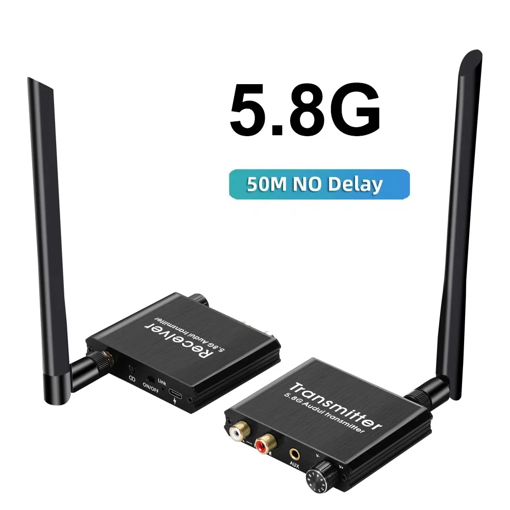 50m 2.4GHz Zender Ontvanger 5. - Audio Cable Rca recensie en prijs
