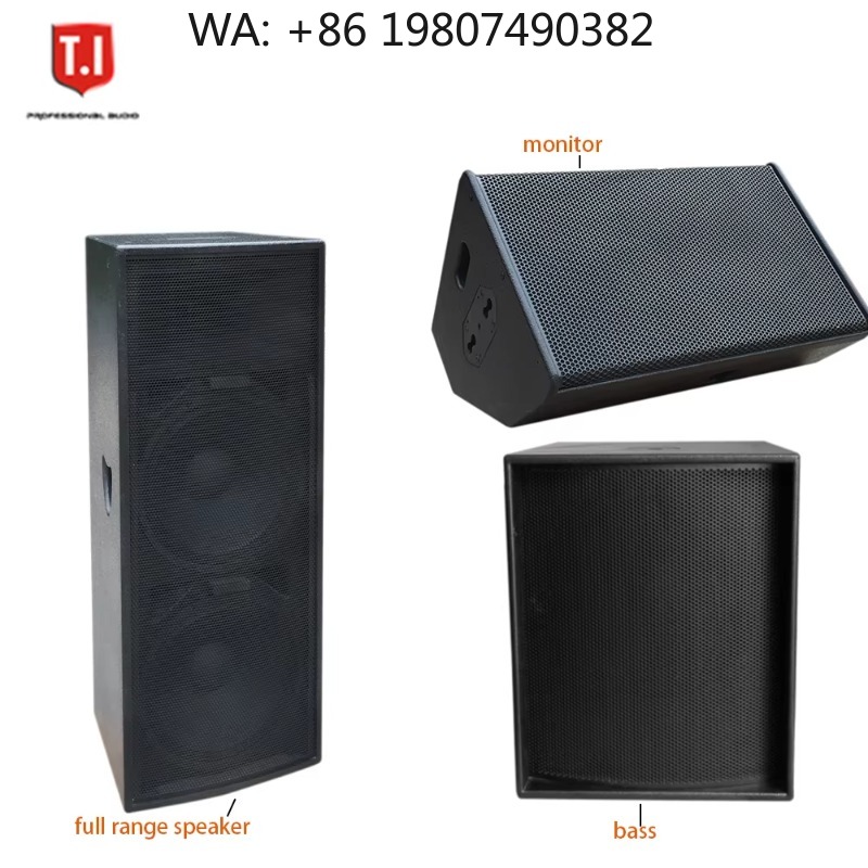 800W Dubbele 15 Inch Full Rang - Full Range Speaker recensie en prijs