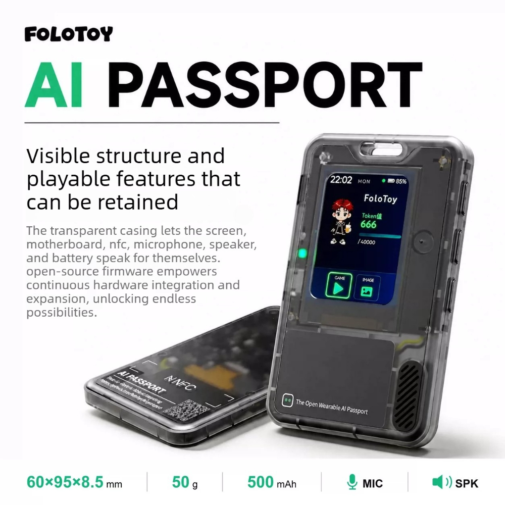 FoloToy AI PASSPORT Elektronis - Diy Speaker recensie en prijs